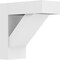 Ekena Millwork Standard Traditional Architectural Grade PVC Bracket with Block Ends, 5"W x 12"D x 12"H BKTP05X12X12TRA05 - alternate 1